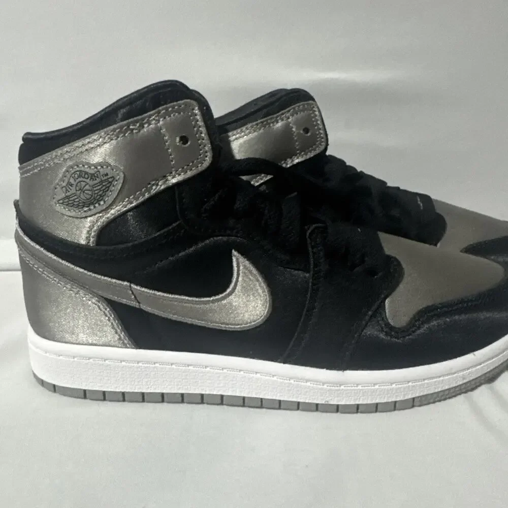Nike Jordan Retro High OG (PS) 2.5 Youth FD5304-010 Black Med Gray New